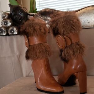 Charles Jourdan Leather Boots